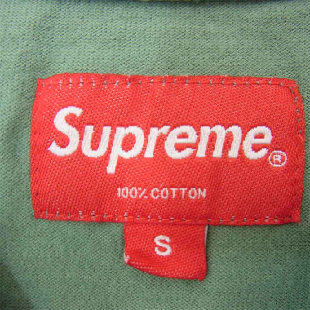 Supreme シュプリーム 21SS Small Box Logo Tee スモールボックス  ロゴ 半袖Tシャツ カーキ カーキ系 S【新古品】【未使用】【中古】