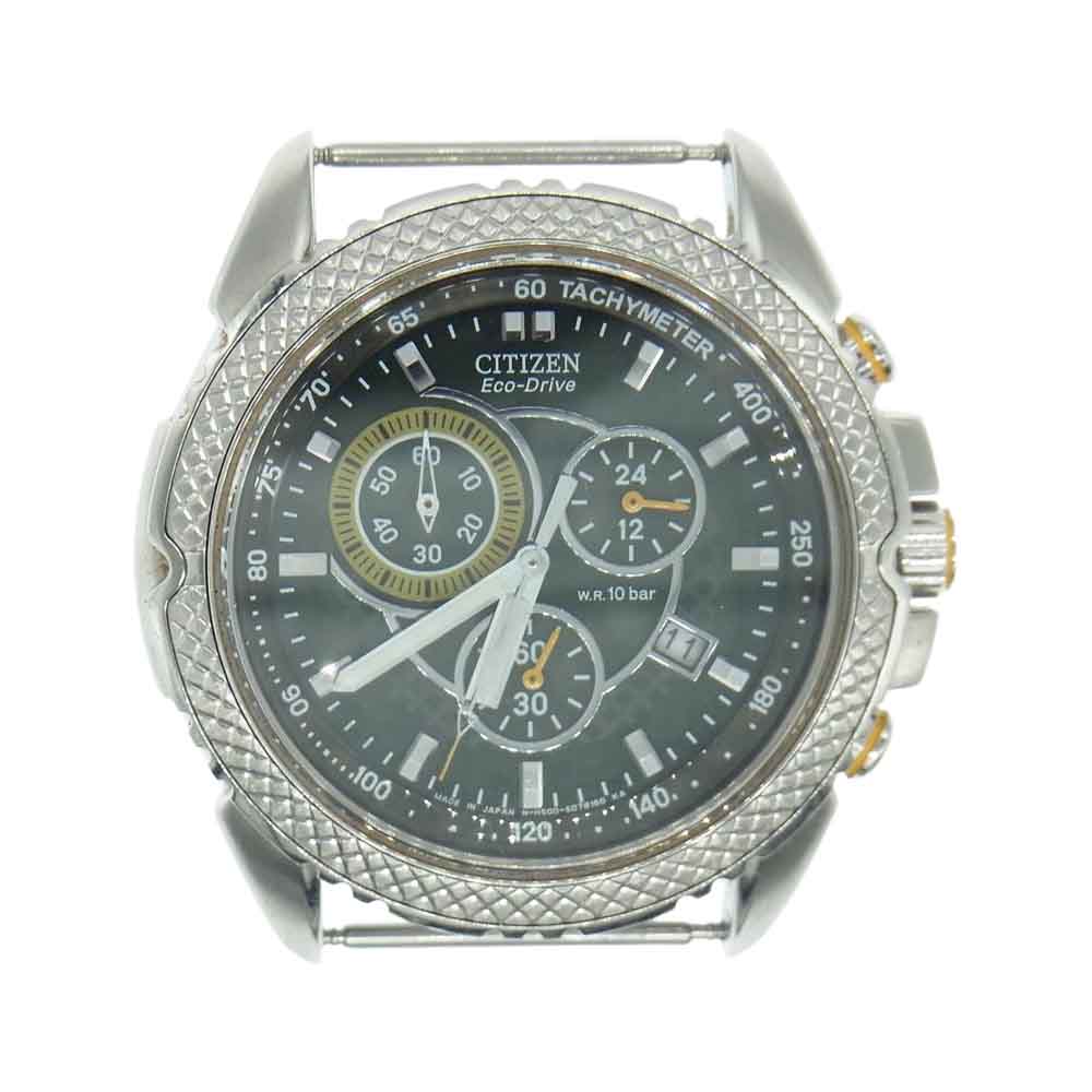 CITIZEN シチズン H500-S054761 ECO DRIVE エコ ドライブ サファイア ガラス 時計 腕時計 シルバー系【中古】