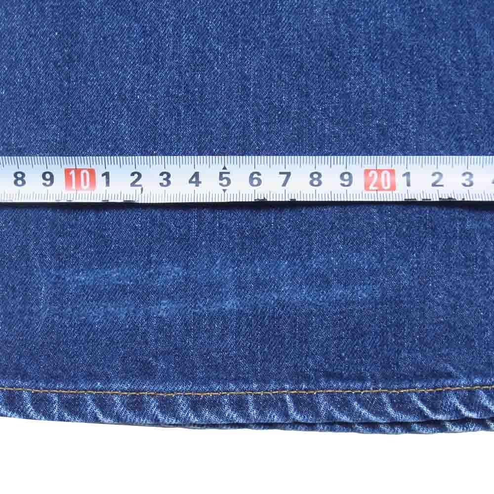 Levi's リーバイス 201XX ボタン裏刻印555 カンヌキ 隠しリベット BIGE シンチバック ボタンフライ デニム パンツ インディゴブルー系 32【中古】