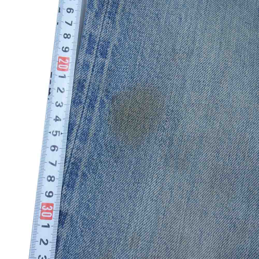 Levi's リーバイス ヴィンテージ オリジナル 501 66前期 ボタン裏刻印6 アルミリベット カンヌキ  デニム パンツ ブルー系【中古】