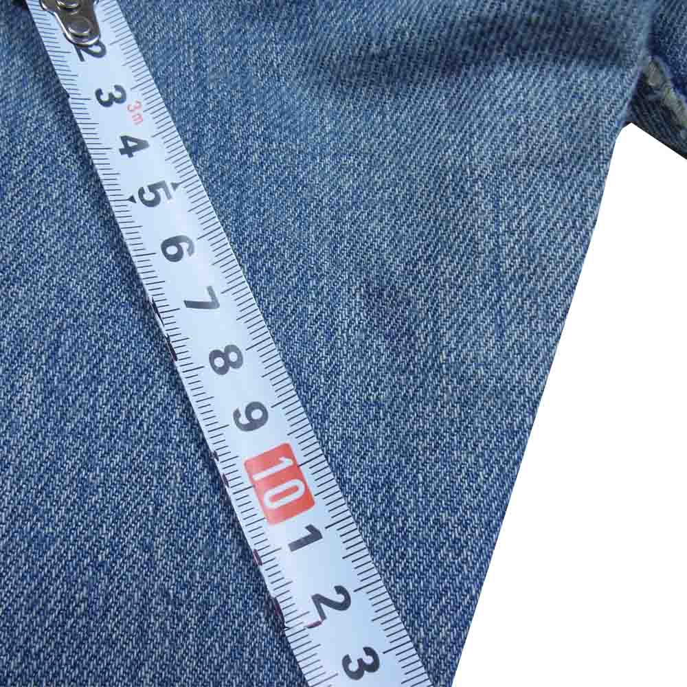 Levi's リーバイス ヴィンテージ オリジナル 501 66前期 ボタン裏刻印6 アルミリベット カンヌキ  デニム パンツ ブルー系【中古】