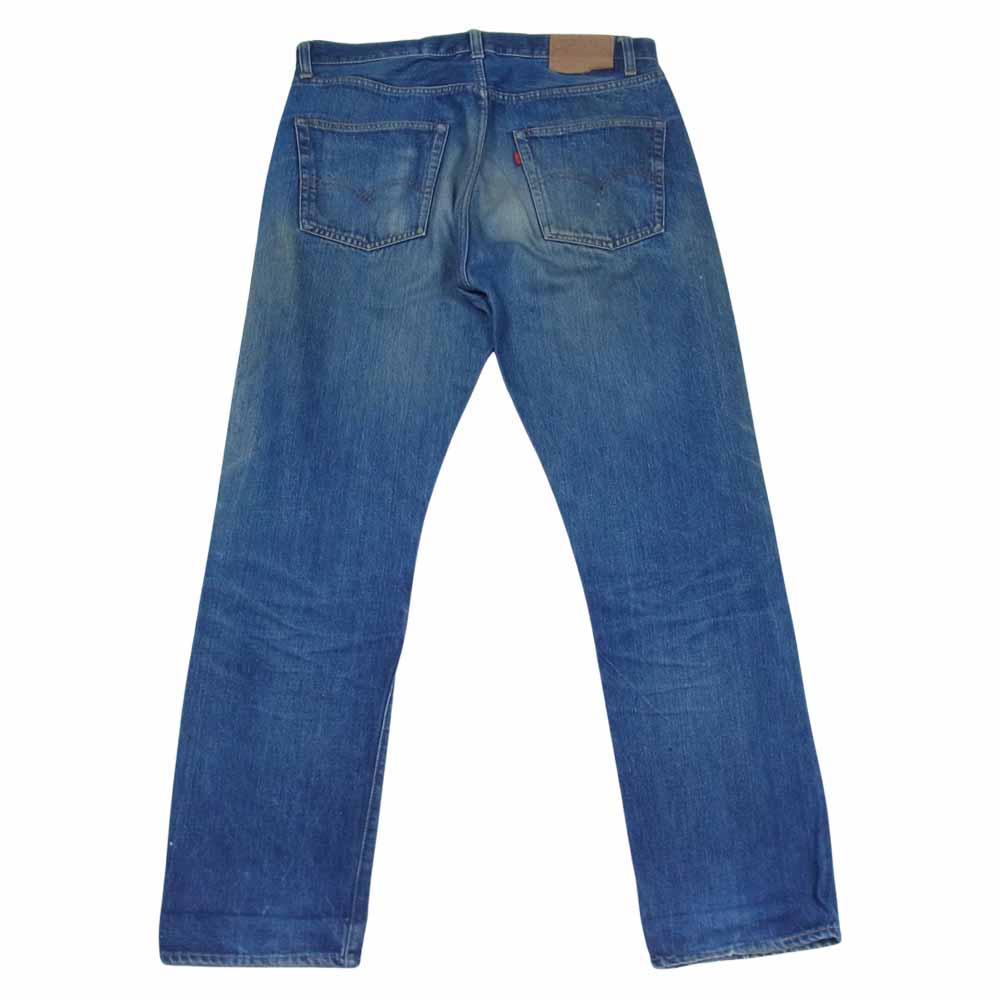 Levi's リーバイス ヴィンテージ オリジナル 501 66前期 ボタン裏刻印2 スモールe アルミリベット カンヌキ 501 デニム パンツ インディゴブルー系 30【中古】