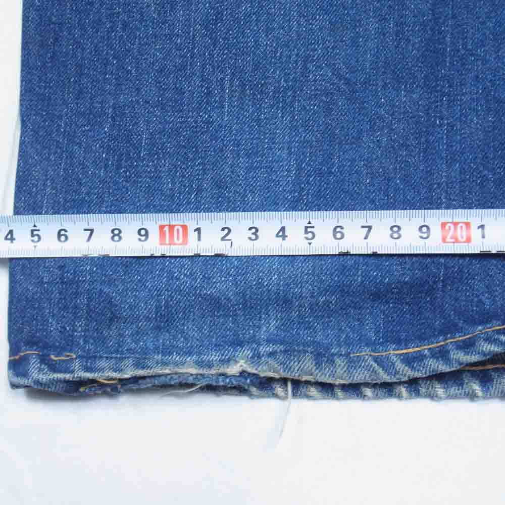 Levi's リーバイス ヴィンテージ オリジナル 501 66前期 ボタン裏刻印2 スモールe アルミリベット カンヌキ 501 デニム パンツ インディゴブルー系 30【中古】