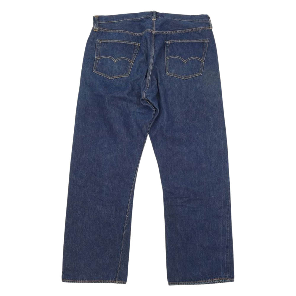 Levi's リーバイス ヴィンテージ オリジナル 501ZXX ボタン裏刻印ツープロング Vステッチ 銅製リベット バックポケット裏シングルステッチ デニム パンツ インディゴブルー系【中古】