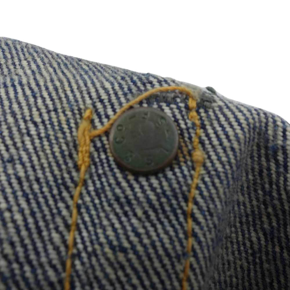 Levi's リーバイス ヴィンテージ オリジナル 501ZXX ボタン裏刻印ツープロング Vステッチ 銅製リベット バックポケット裏シングルステッチ デニム パンツ インディゴブルー系【中古】