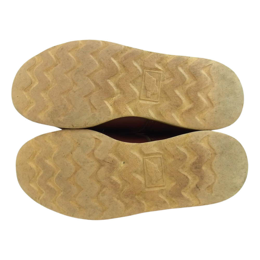 RED WING レッドウィング 90s 四角犬タグ MOC-TOE アイリッシュセッター モックトゥ ブーツ ブラウン系 6 1/2【中古】