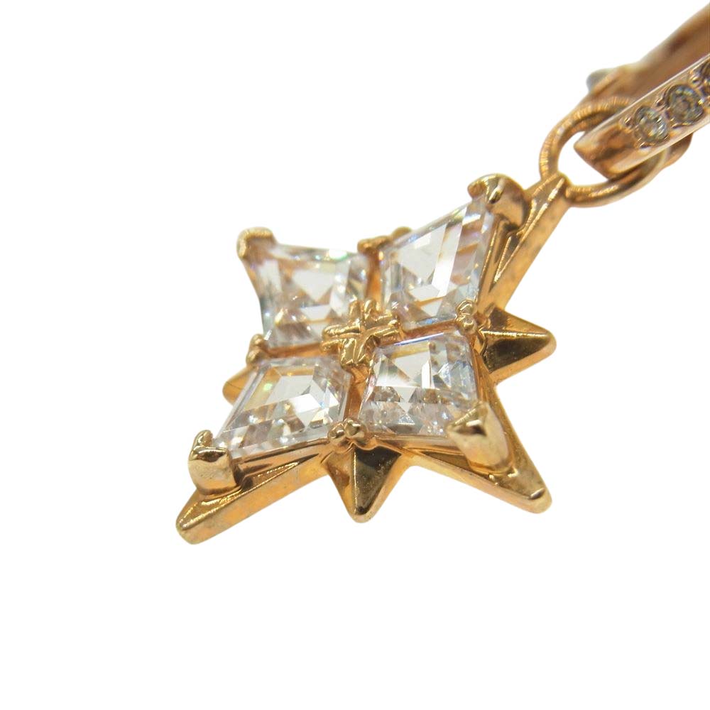 スワロフスキー シンボリック スター イヤリング ブロンズ【新古品】【未使用】【中古】