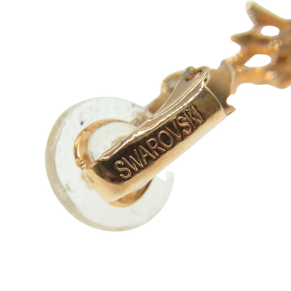 スワロフスキー シンボリック スター イヤリング ブロンズ【新古品】【未使用】【中古】