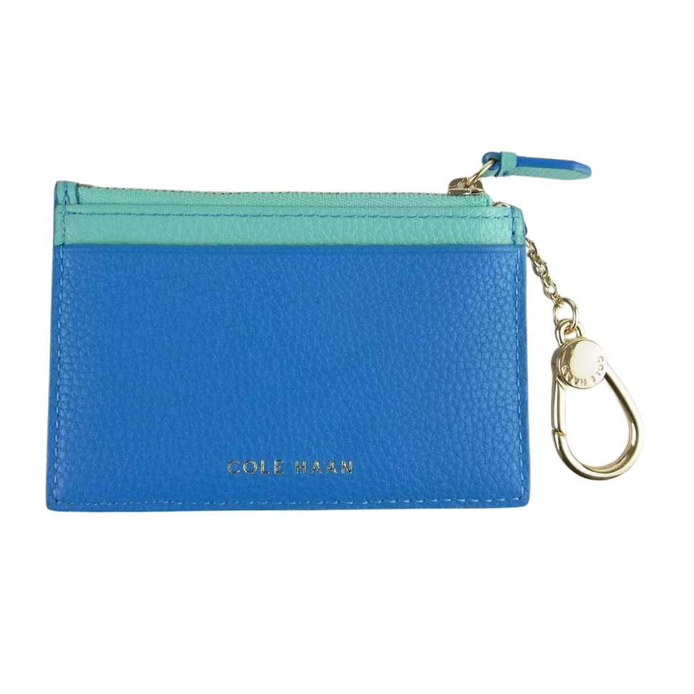 COLE HAAN コールハーン ブルーマルチ カラー パスケース  マルチカラー系【新古品】【未使用】【中古】