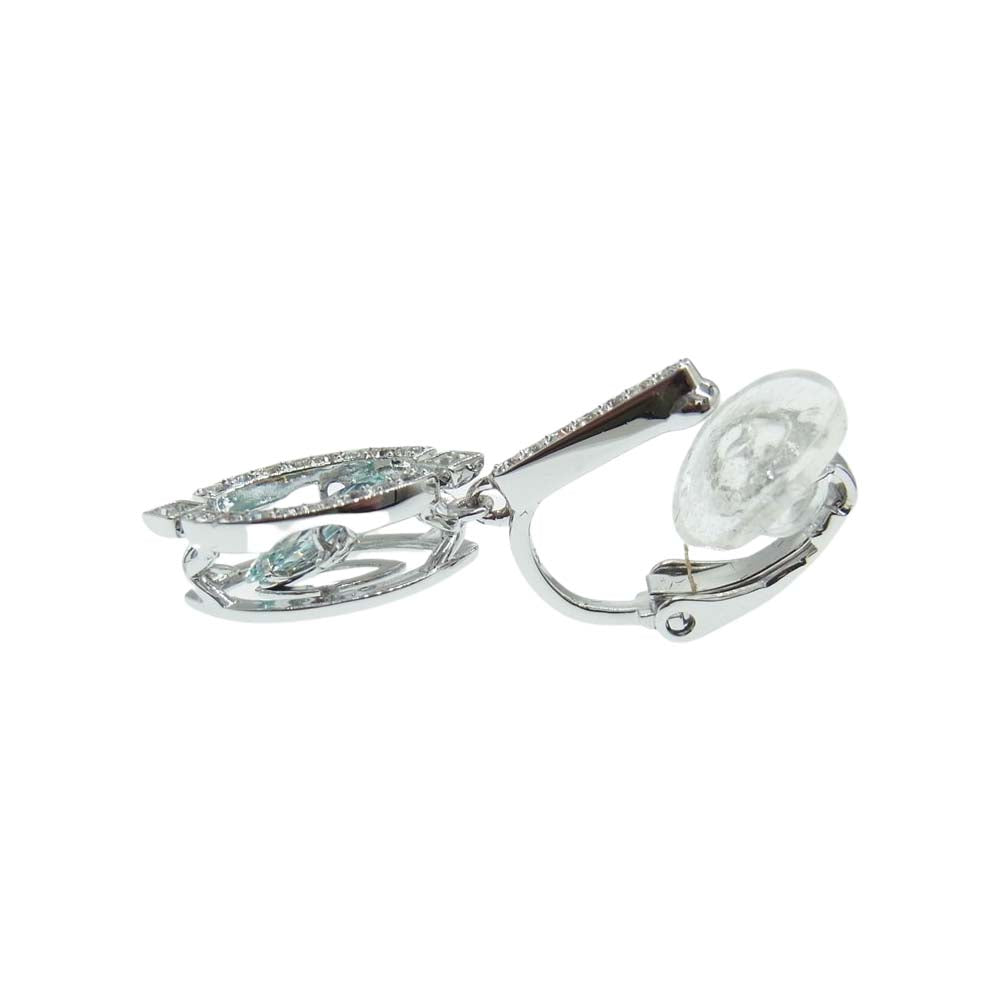 スワロフスキー スパークリング ダンス イヤリング シルバー系【新古品】【未使用】【中古】