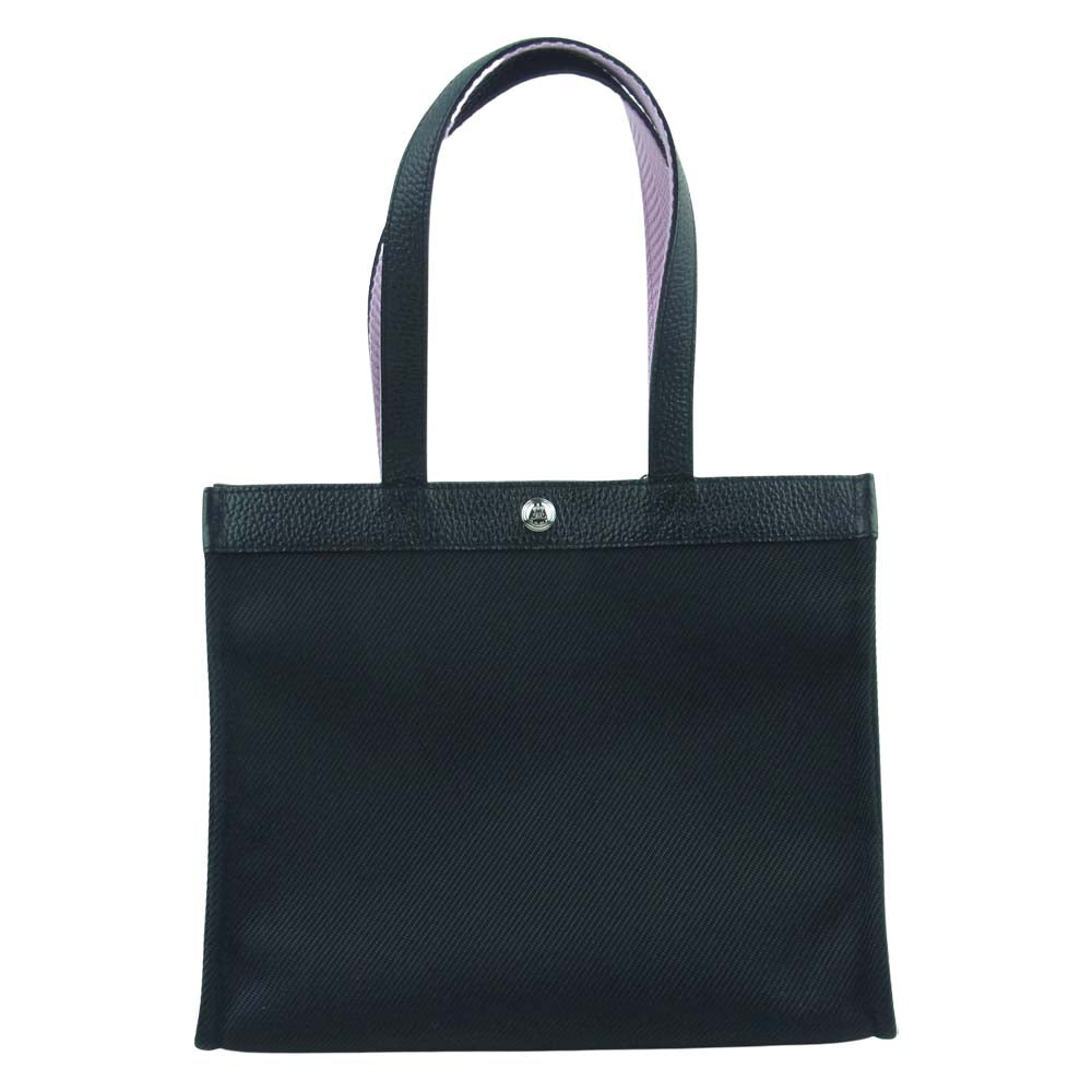 エーディーエムジェイ 21SC080405 NYLON TWILL RIDER'S SHOULDER TOTE BAG ナイロン ツイル ライダース ショルダー トート バッグ ブラック系【新古品】【未使用】【中古】