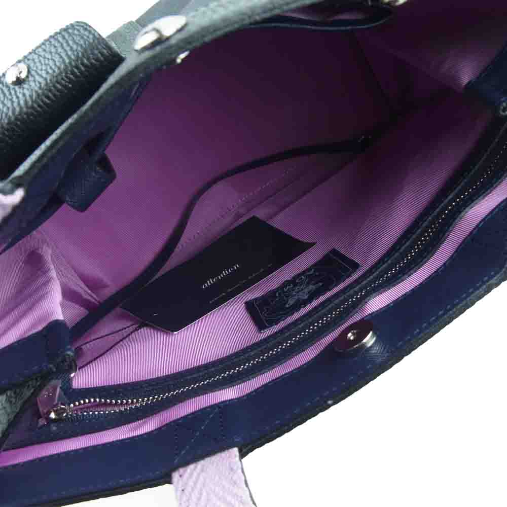 エーディーエムジェイ 21SC080405 NYLON TWILL RIDER'S SHOULDER TOTE BAG ナイロン ツイル ライダース ショルダー トート バッグ ブラック系【新古品】【未使用】【中古】