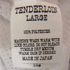 TENDERLOIN テンダーロイン MIX MESH JERSEY BS ボルネオスカル メッシュ L/S 長袖 Tシャツ ホワイト系 L【新古品】【未使用】【中古】