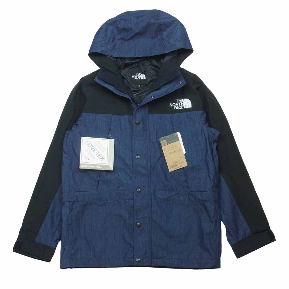 THE NORTH FACE ノースフェイス NP12032 Mountain Light Denim Jacket マウンテン ライト デニム ジャケット インディゴブルー系 S【極上美品】【中古】