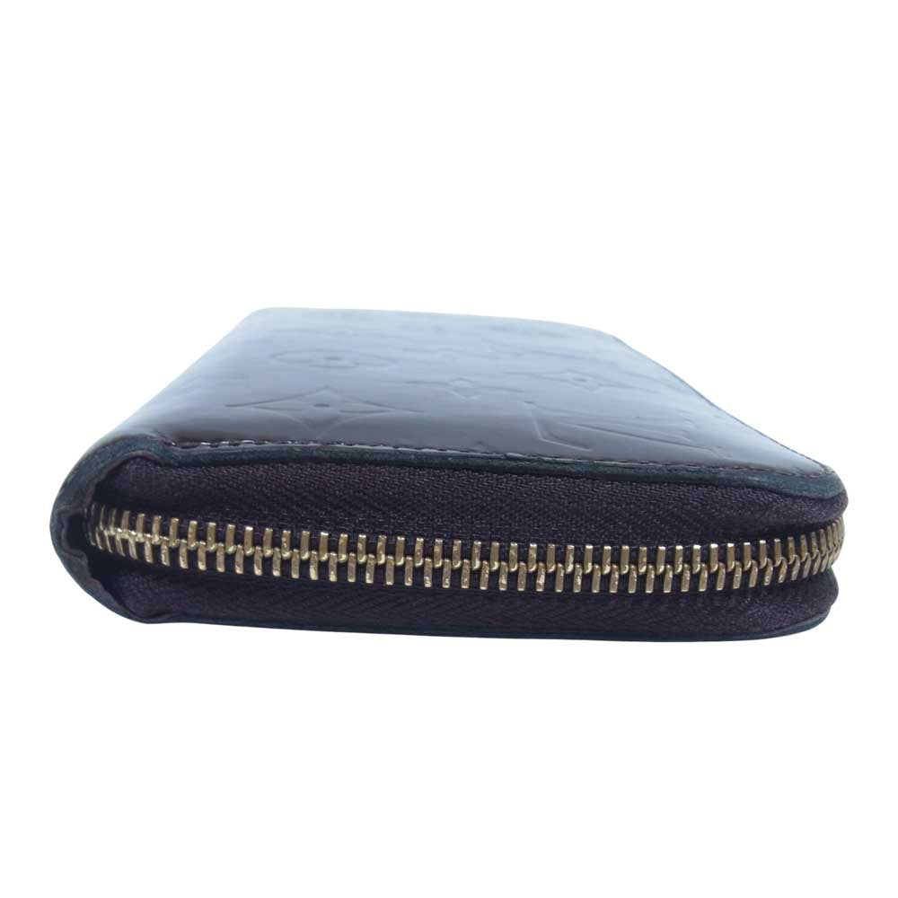 LOUIS VUITTON ルイ・ヴィトン M93522 モノグラム ヴェルニ ジッピーウォレット ワインレッド系【中古】