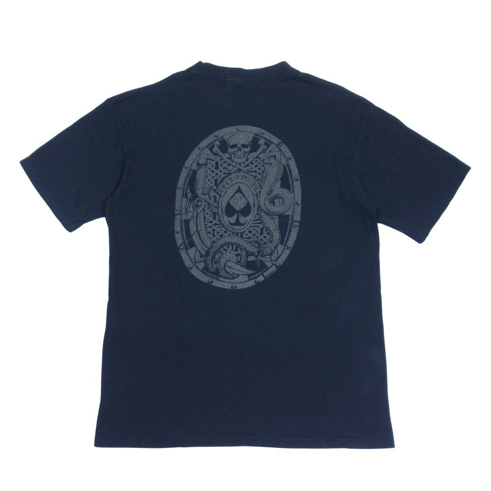 Celt&Cobra ケルト&コブラ プリント Tシャツ ブラック系 L【中古】