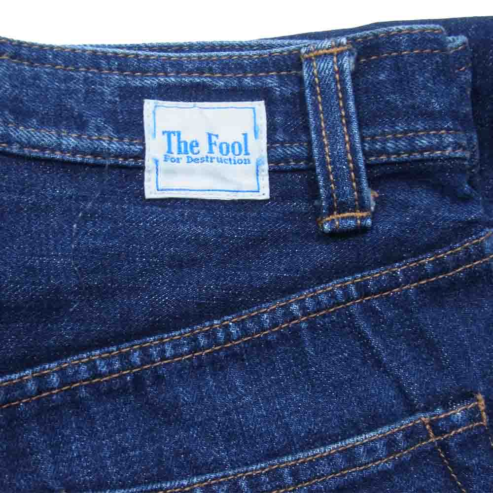 THE FOOL ザ フール デニム パンツ インディゴブルー系【中古】