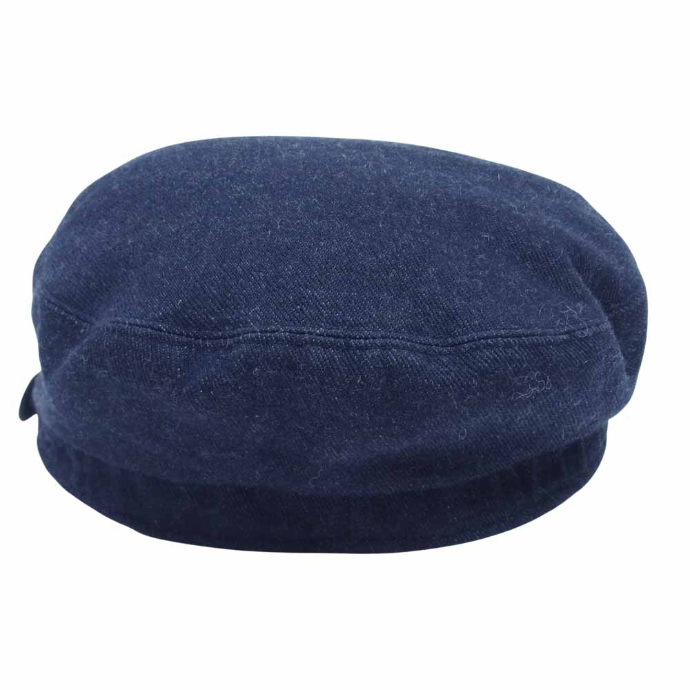 RUDE GALLERY BLACK REBEL ルードギャラリーブラックレーベル WORK CAP ワーク キャップ インディゴブルー系【中古】