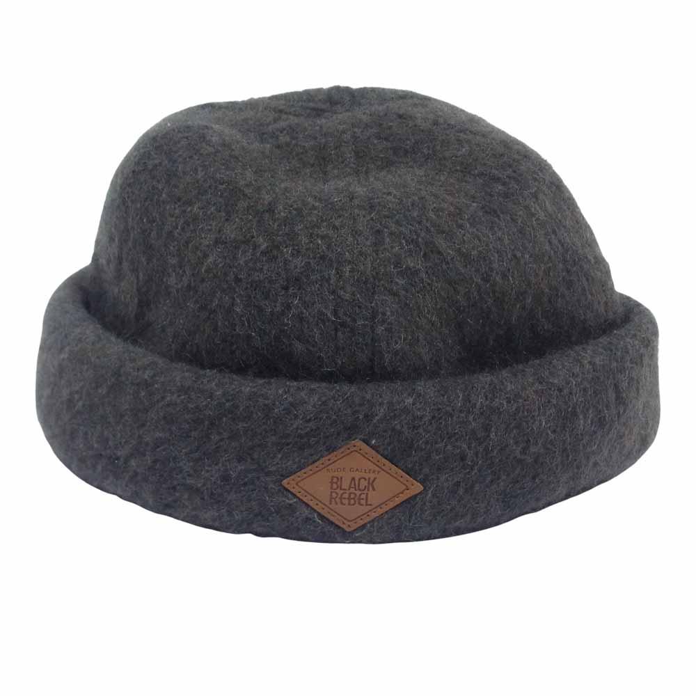 RUDE GALLERY BLACK REBEL ルードギャラリーブラックレーベル × STETSON ウール ハット ブラウン系【中古】
