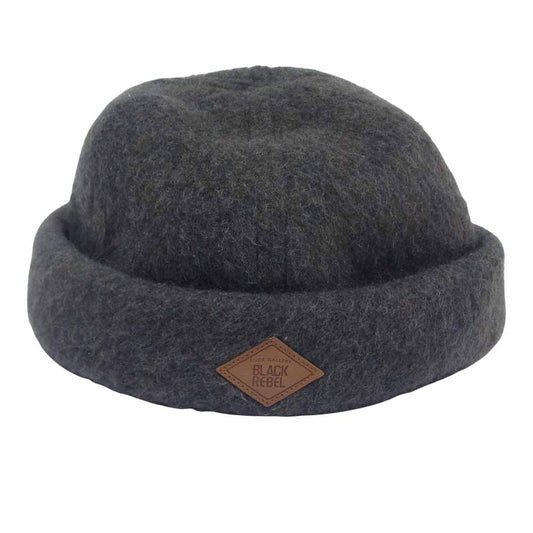 RUDE GALLERY BLACK REBEL ルードギャラリーブラックレーベル × STETSON ウール ハット ブラウン系【中古】