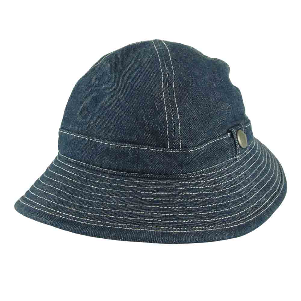 RUDE GALLERY BLACK REBEL ルードギャラリーブラックレーベル DENIM HAT デニム ハット【中古】