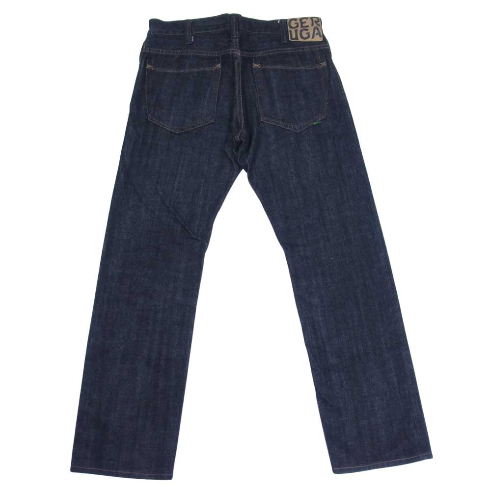 GERUGA ゲルガ ブラックデニム パンツ ブラック系 W30【中古】