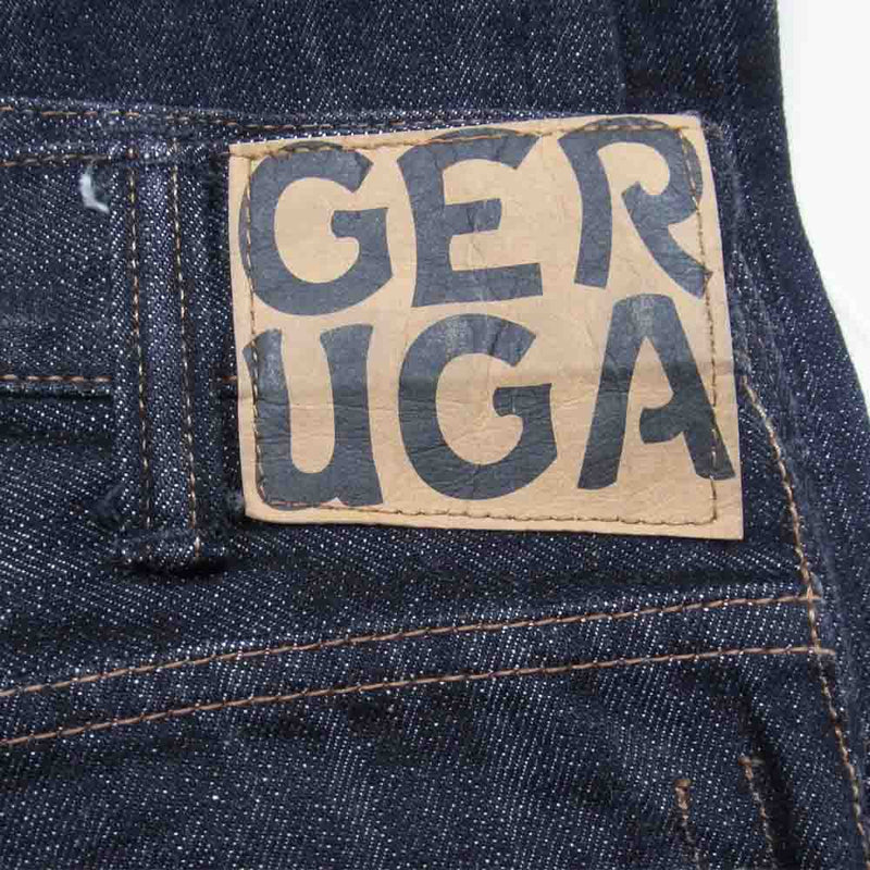 GERUGA ゲルガ ブラックデニム パンツ ブラック系 W30【中古】