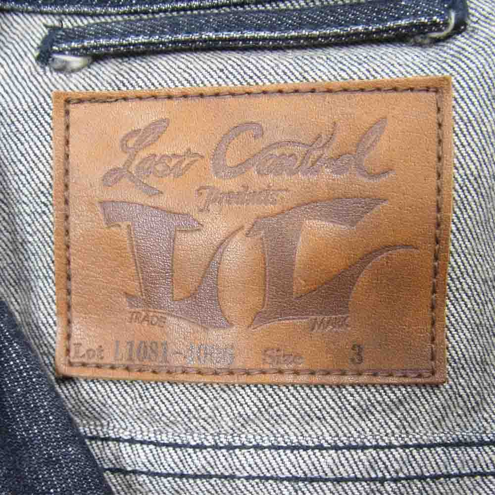 LOST CONTROL ロストコントロール ブラックデニム ジャケット ブラック系 3【中古】