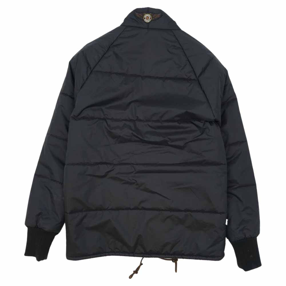 THE FOOL ザ フール シンサレート 中綿 モーターサイクル ジャケット ブラック系 M【中古】