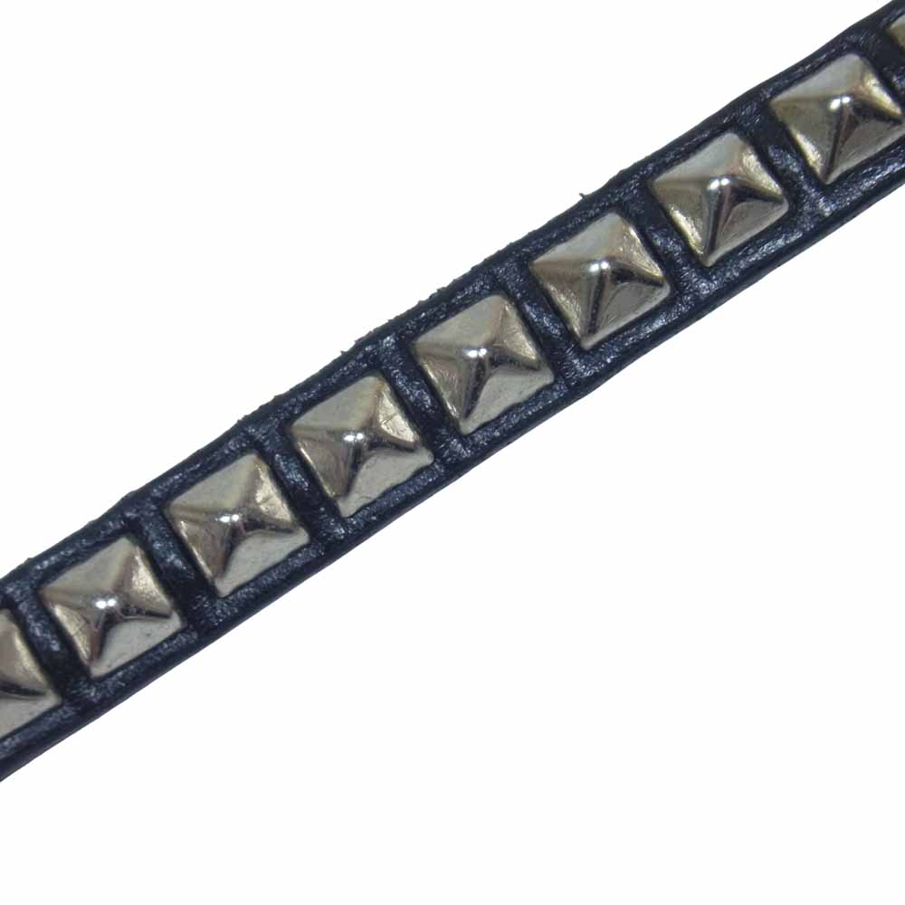 GAVIAL ガヴィル ウォレットチェーン レザー スタッズ 【中古】 GAVIAL ガヴィル レザー スタッズ ウォレットチェーン ブラック系