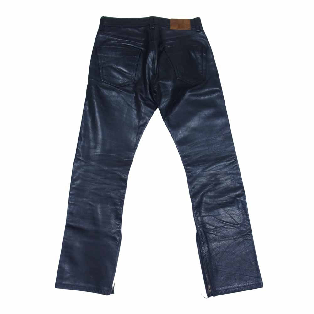 Celt&Cobra ケルト&コブラ レザー パンツ ブラック系 W29【中古】
