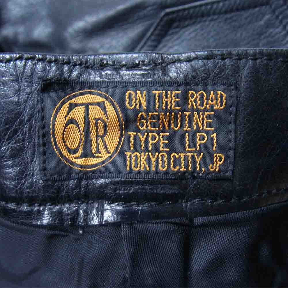 Celt&Cobra ケルト&コブラ レザー パンツ ブラック系 W29【中古】