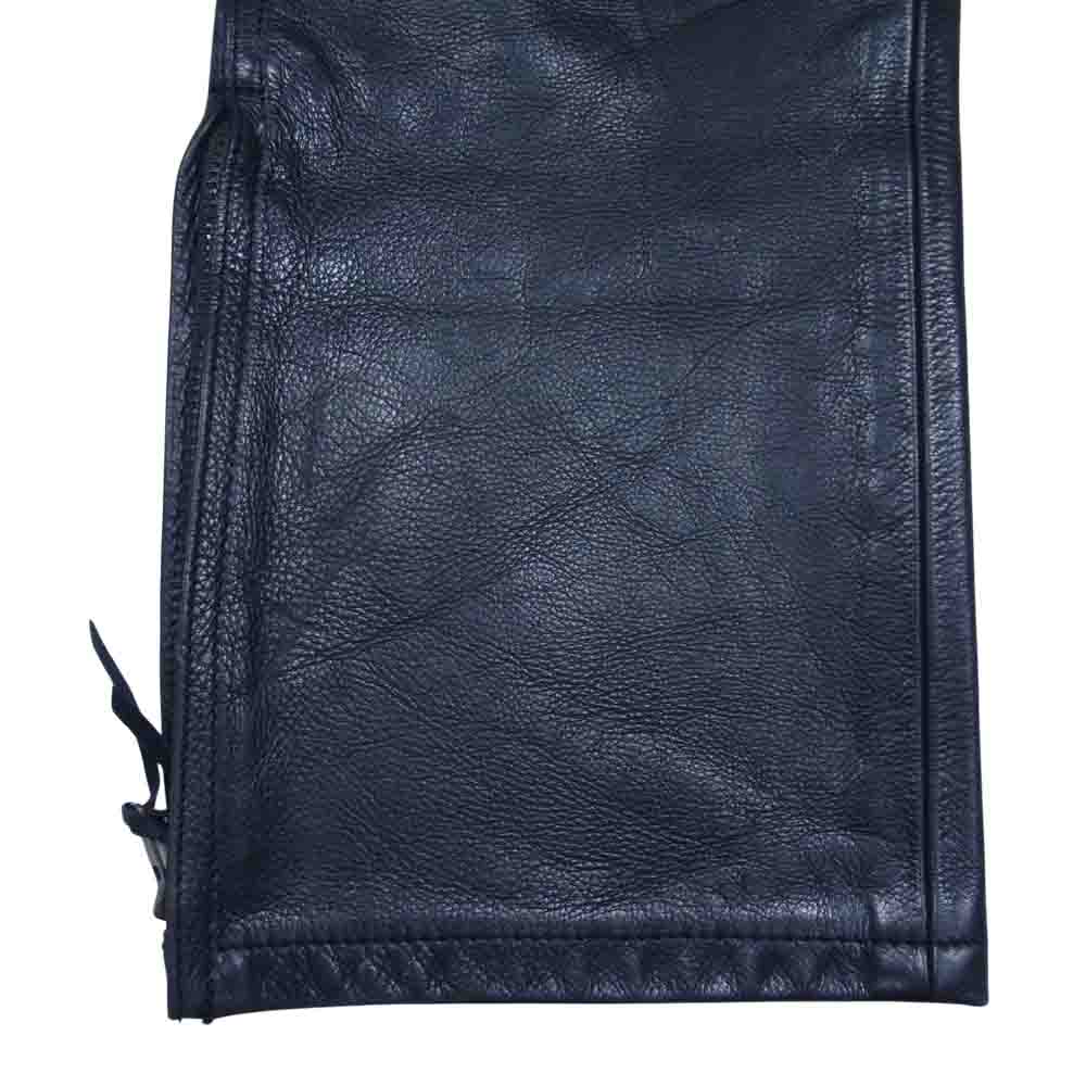 Celt&Cobra ケルト&コブラ レザー パンツ ブラック系 W29【中古】