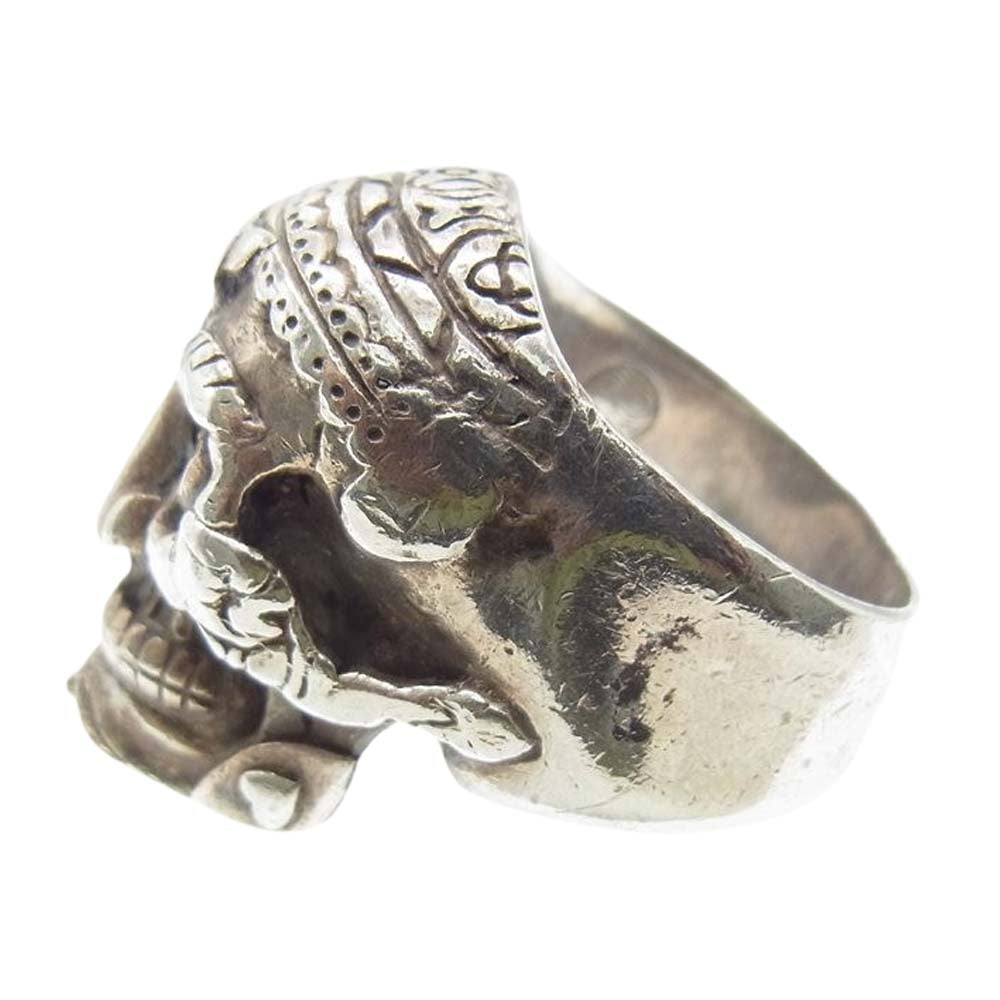 RUDE GALLERY ルードギャラリー × マジカルデザイン チベタン スカル リング シルバー系【中古】