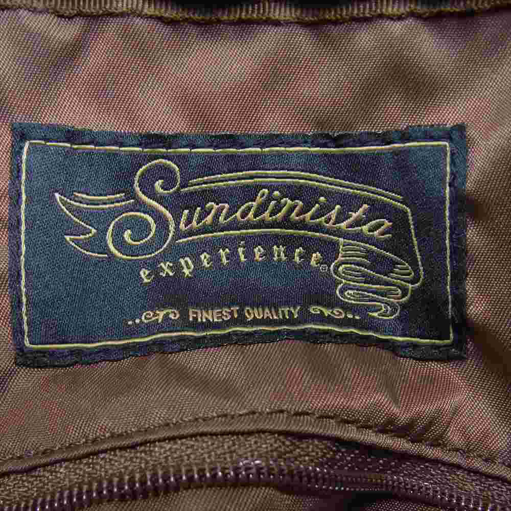 RUDE GALLERY ルードギャラリー SUNDINISTA EXPERIENCE サンディニスタ エクスペリエンス FC SUNDINISTA エナメル ボストンバッグ ブラウン系【中古】