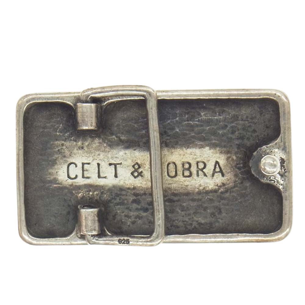 Celt&Cobra ケルト&コブラ シルバー ナロー ベルト バックル ブロンズ系【中古】
