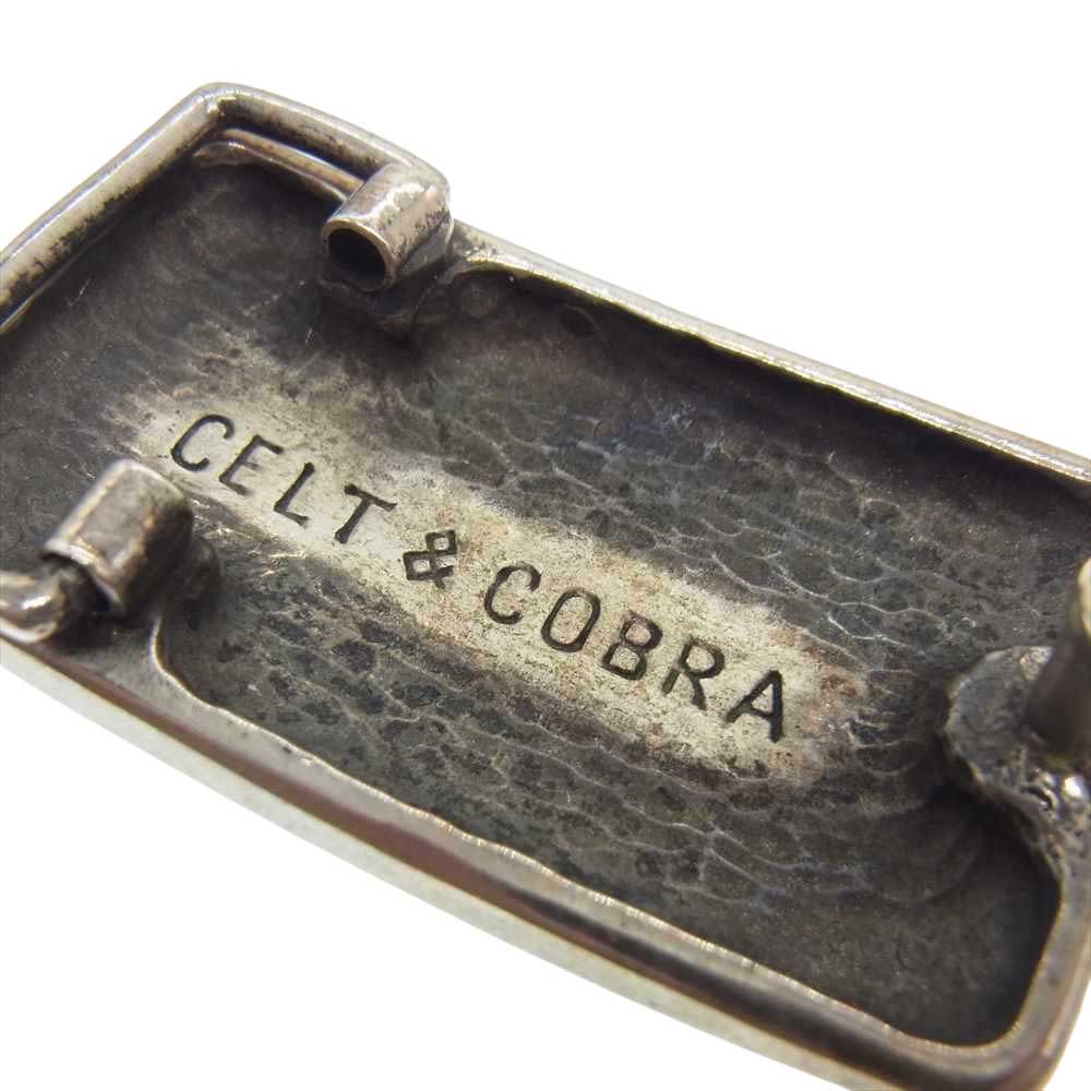 Celt&Cobra ケルト&コブラ シルバー ナロー ベルト バックル ブロンズ
