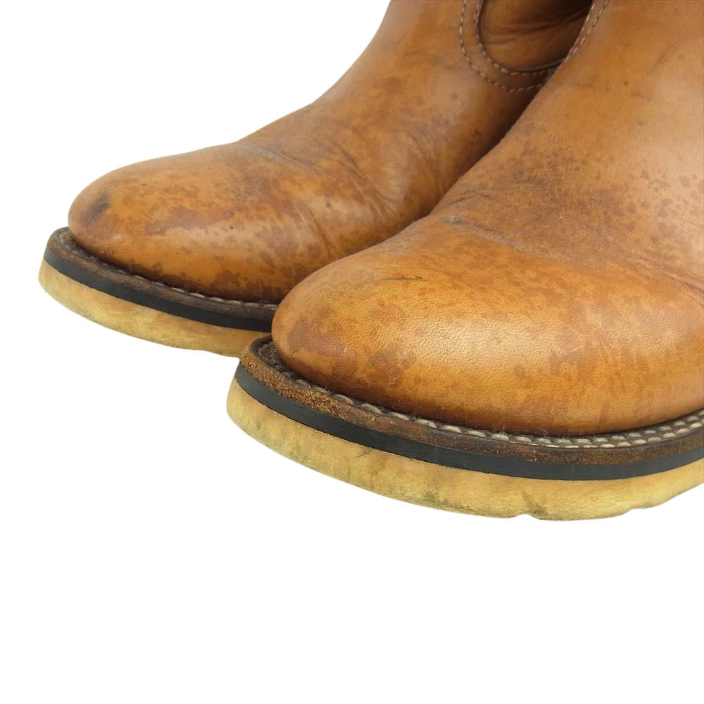 LOST CONTROL ロストコントロール ローパーブーツ ペコスブーツ ライトブラウン系 8.5【中古】