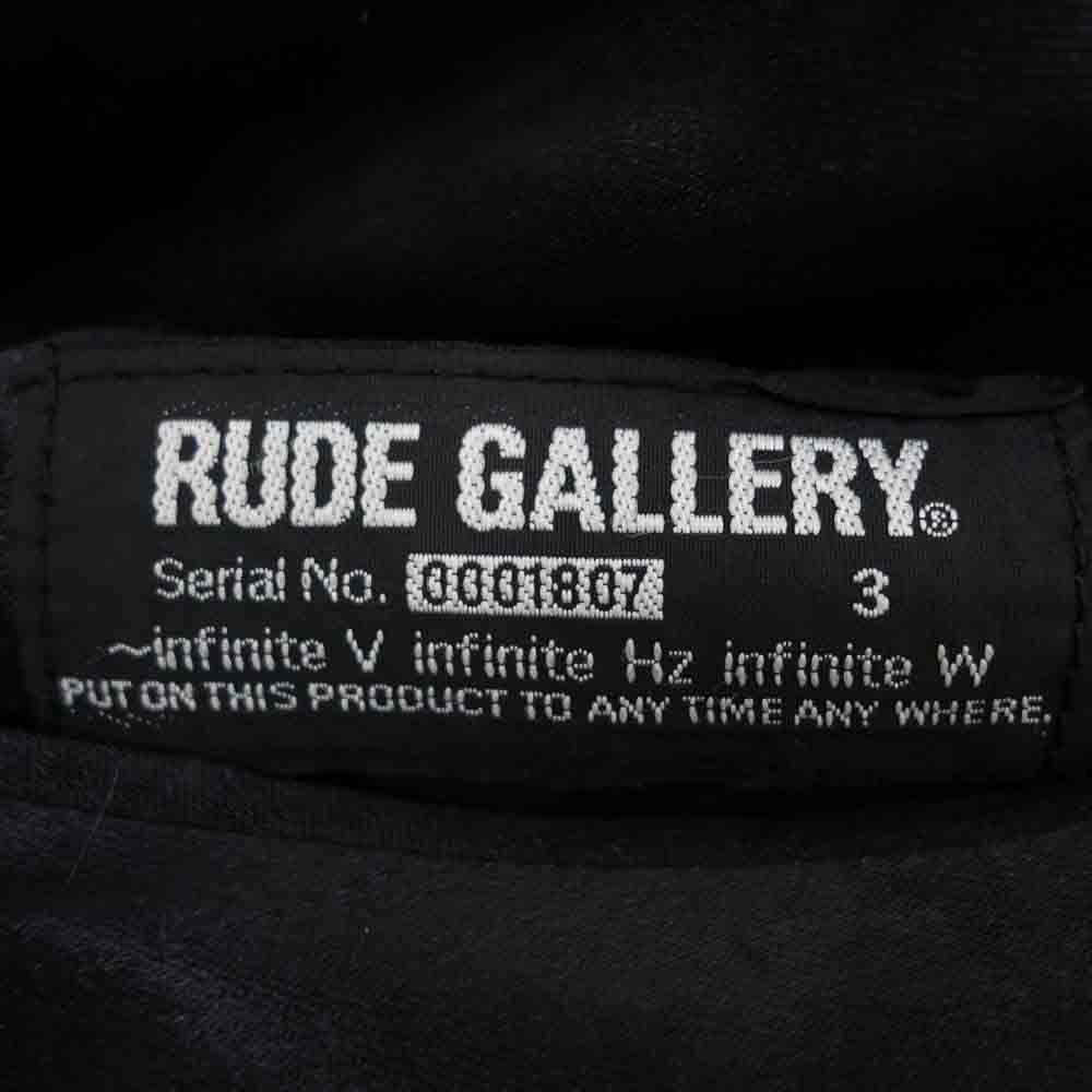 RUDE GALLERY ルードギャラリー リバーシブル スカジャン サテン ジャケット マリア ブラック系【中古】