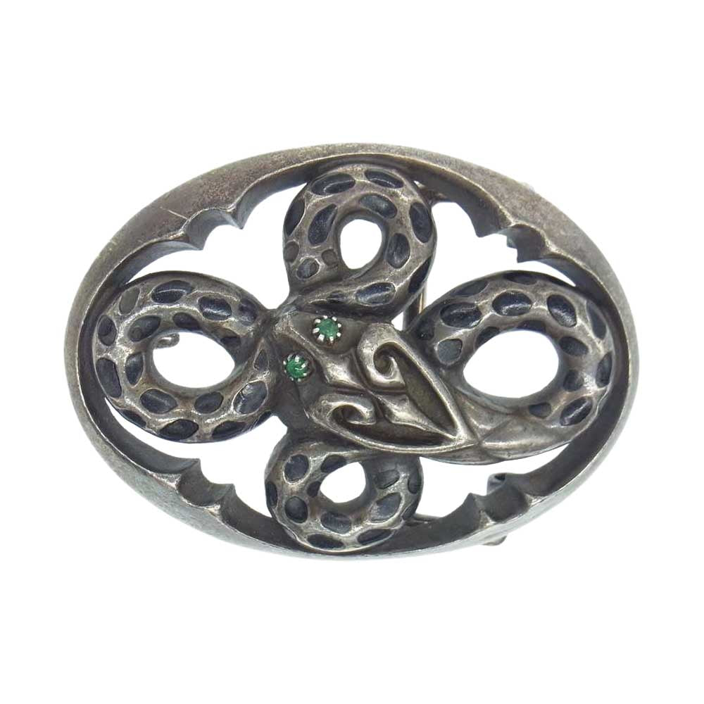 ケルト&コブラ　シルバー製バックル ケルト&コブラシルバー製バックル