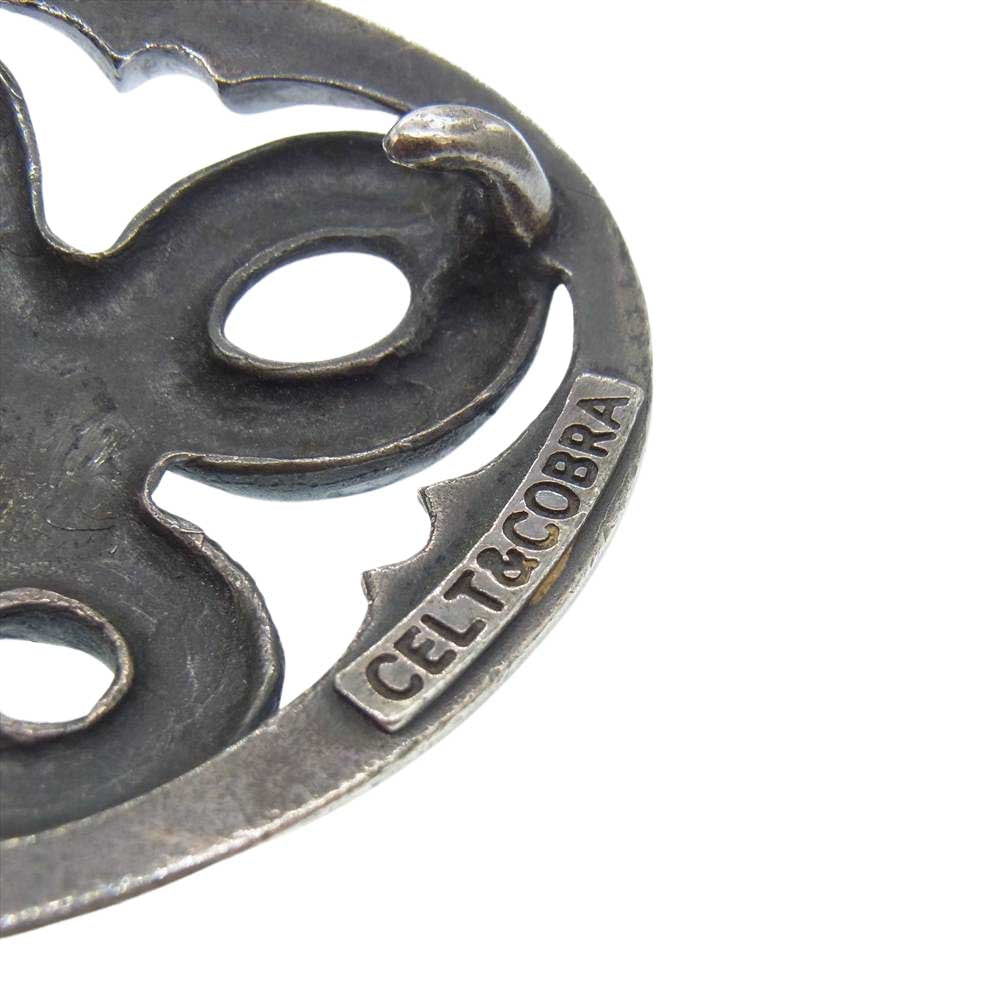 Celt&Cobra ケルト&コブラ シルバー ベルト バックル シルバー系【中古