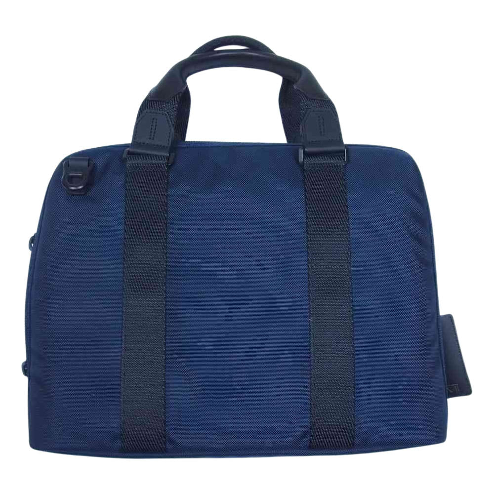 TUMI トゥミ 232610NVY ALPHA BRAVO アルファブラボ チャールストン コンパクト ブリーフケース ビジネスバッグ ネイビー系【中古】