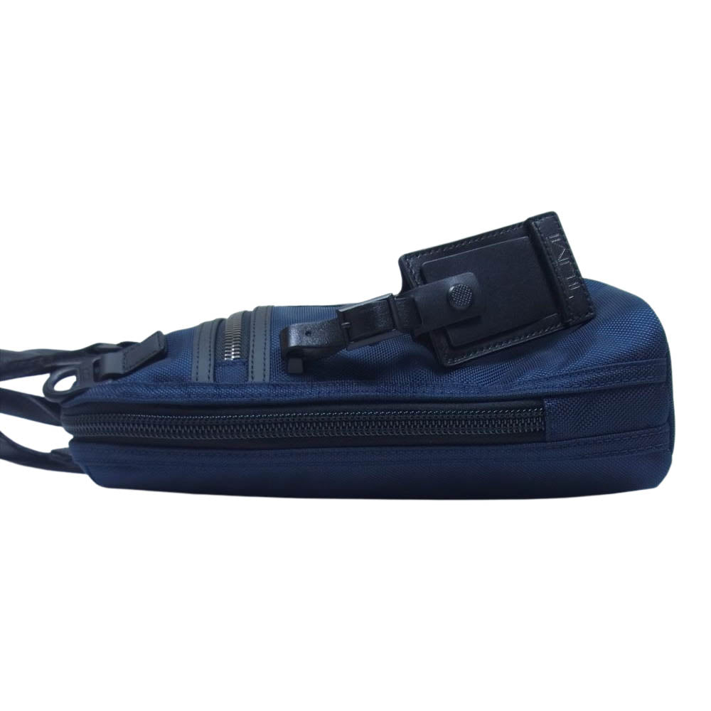 TUMI トゥミ 232610NVY ALPHA BRAVO アルファブラボ チャールストン コンパクト ブリーフケース ビジネスバッグ ネイビー系【中古】