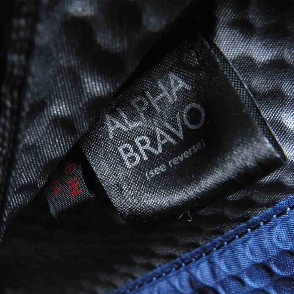 TUMI トゥミ 232610NVY ALPHA BRAVO アルファブラボ チャールストン コンパクト ブリーフケース ビジネスバッグ ネイビー系【中古】