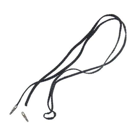 CHROME HEARTS クロムハーツ（原本無） レザーブレード ネックレス ブラック系【中古】