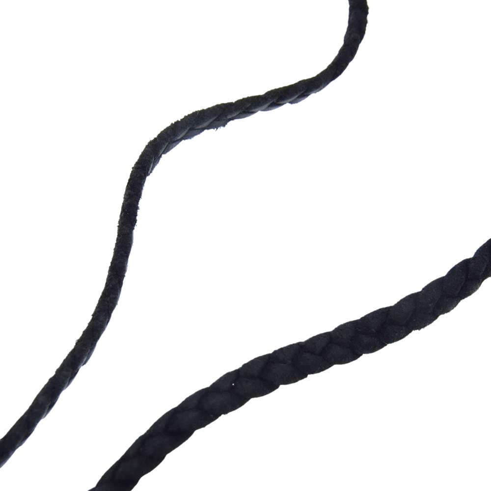 CHROME HEARTS クロムハーツ（原本無） レザーブレード ネックレス ブラック系【中古】