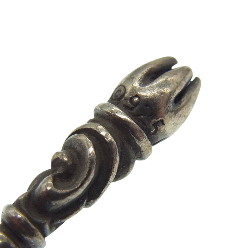 CHROME HEARTS クロムハーツ（原本無） レザーブレード ネックレス ブラック系【中古】