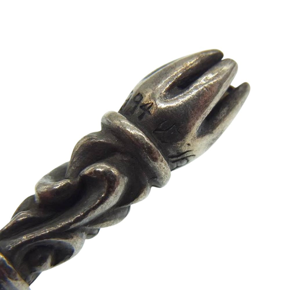 CHROME HEARTS クロムハーツ（原本無） レザーブレード ネックレス ブラック系【中古】