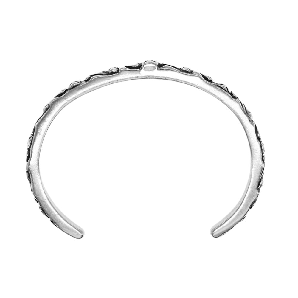 BILL WALL LEATHER ビルウォールレザー BEAMS別注 Thin シン クロス バングル シルバー系【中古】