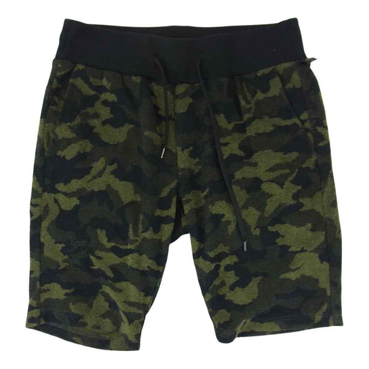 wjk ダブルジェイケイ 5812 jd10b camo jacquard shorts カモフラ ジャガード ショーツ S【中古】